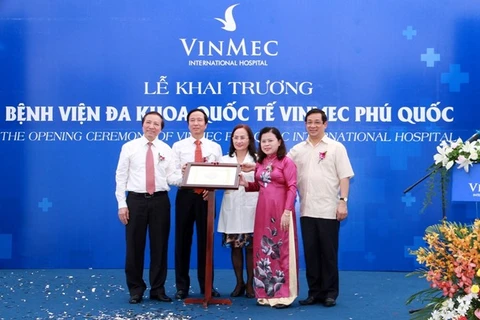 A ceremony was held in Phu Quoc island on June 19 to inaugurate the hospital (Photo: VNA)