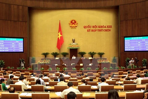 A plenary sitting of NA's ninth session (Source: VNA)
