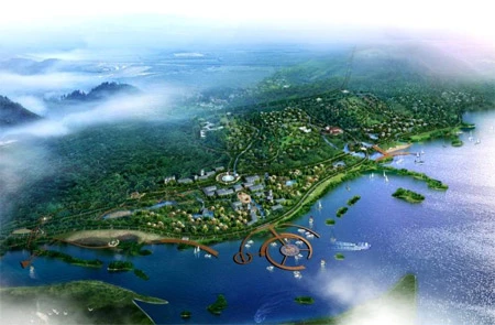 A view of Van Don Economic Zone in the northern province of Quang Ninh (File Photo)