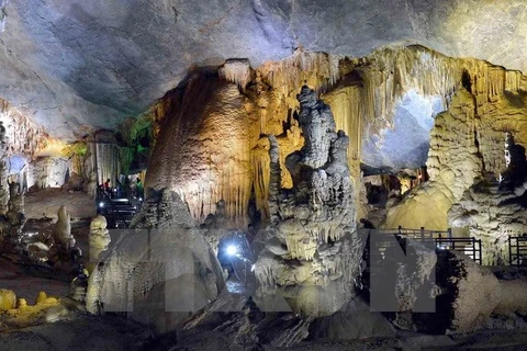 Thien Duong Cave in Phong Nha-Ke Bang National Park (Source: VNA)