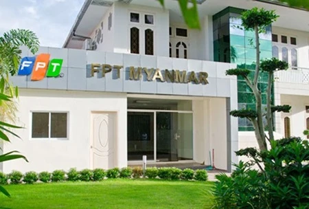 The FPT Corporation's branch in Myanmar will be able to provide telecommunications and internet services in the next 15 years (Photo FPT www.vir.com.vn)