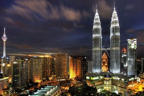 The capital city of Kuala Lumpur (Photo: AFP)