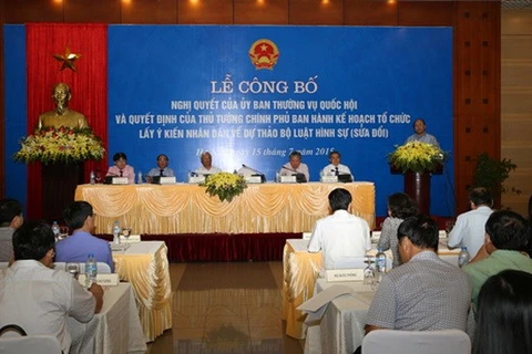 The resolution was made public in Hanoi on July 15 (Photo: VNA)