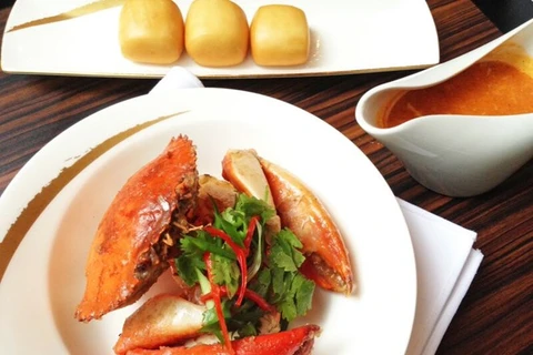 Singapore Chilli crab. (Photo: Sheraton Hanoi)