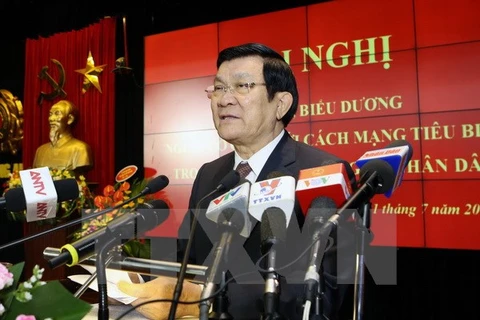 State President Truong Tan Sang at the event (Source: VNA)