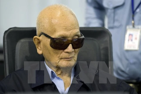 Former leader of the Khmer Rouge regime, Nuon Chea (Source: VNA)
