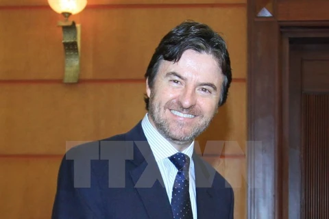 Secretary for External Relations of the PRI Javier Vega Camamarrgo (Source: VNA)