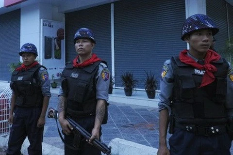 Myanmar police (Photo:VNA)