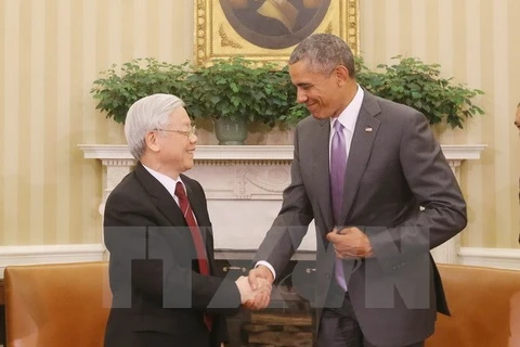 Señalan fruto de visita a EE.UU. del líder partidista vietnamita