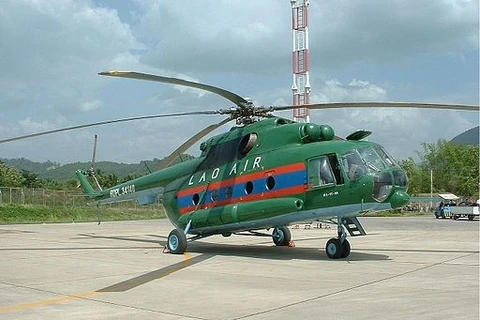 Laos recupera cadáveres del avión militar Mi17