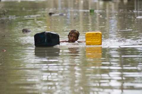 Complicada situación en países asiáticos por inundaciones