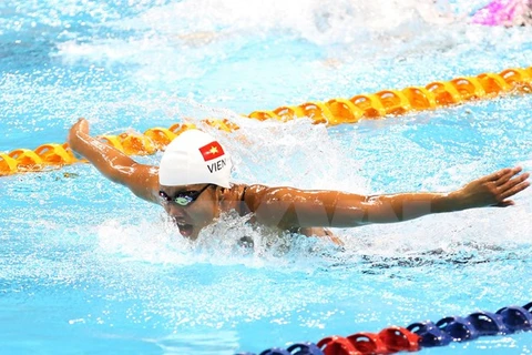 Conquista Anh Vien otra medalla en Copa Mundial de natación