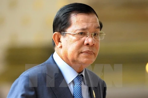 El primer ministro de Cambodia, Hun Sen (Fuente: VNA)