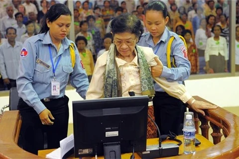 Ieng Thirith, considerada la 'primera dama' del régimen de Pol Pot (Fuente: VNA)