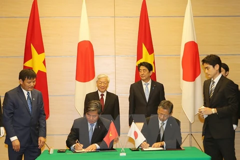 Vietnam y Japón vigorizan asociación estratégica amplia