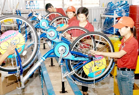 Construirán centro de producción de bicicletas en Binh Duong