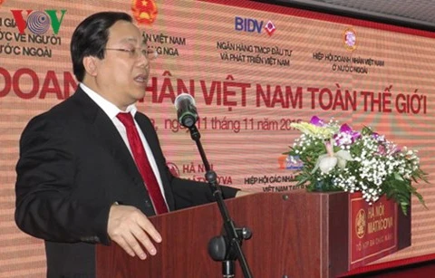 Celebran en Rusia conferencia de empresarios vietnamitas en el mundo