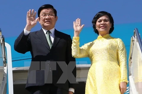 Presidente vietnamita llega a Alemania para visita oficial