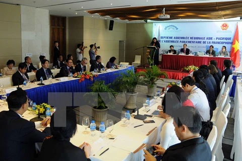 Inauguran Conferencia de Asamblea Parlamentaria de Francofonía de Asia Pacífico