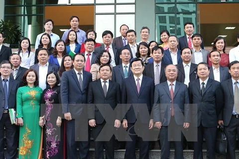 Presidente vietnamita urge elevar rol de agricultores en desarrollo rural
