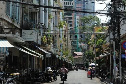 Calle de antigüedades: matiz distintivo en Ciudad Ho Chi Minh