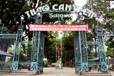 Jardín botánico y zoológico de Saigón de 150 años