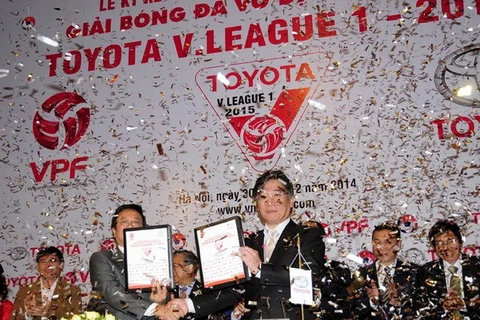 Toyota continúa siendo patrocinador de la liga vietnamita de fútbol