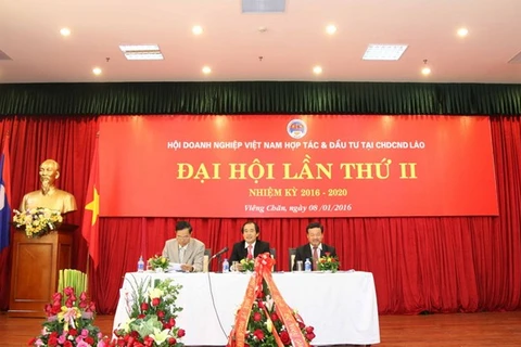 Vicepremier laosiano saluda contribuciones de empresas vietnamitas