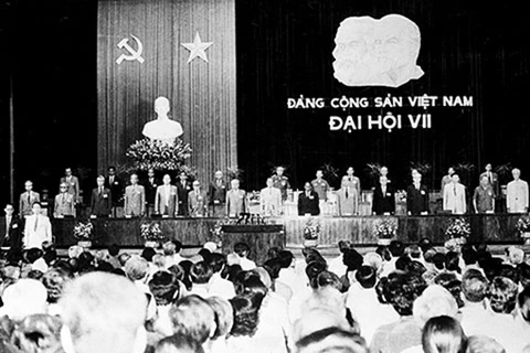 El séptimo Congreso Nacional del Partido Comunista de Vietnam