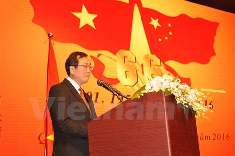Conmemoran en Guangzhou aniversario de nexos diplomáticos Vietnam- China