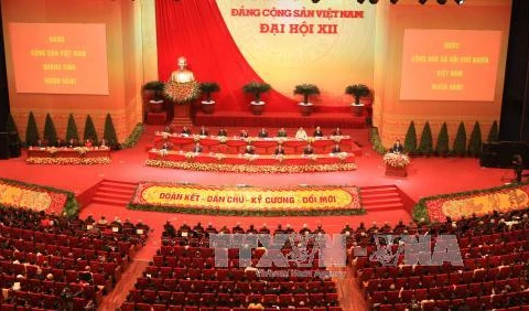 Inauguran el XII Congreso Nacional del Partido Comunista de Vietnam
