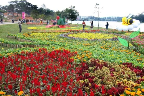 Parque de flores de Da Lat, punto de encuentro de la belleza natural