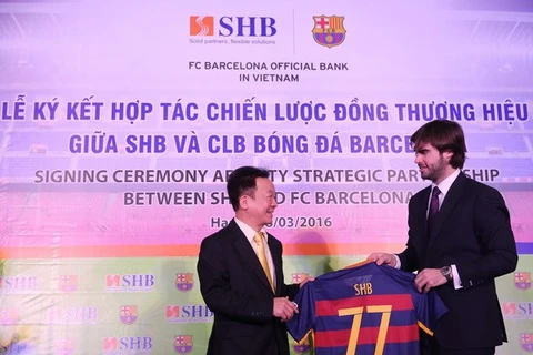 Banco vietnamita SHB se asocia con el FC Barcelona