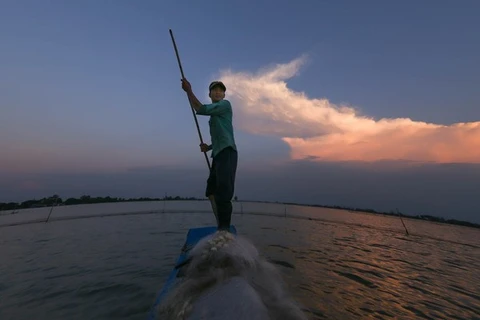 El caudal del río Mekong en cuenca baja alcanza picos máximos