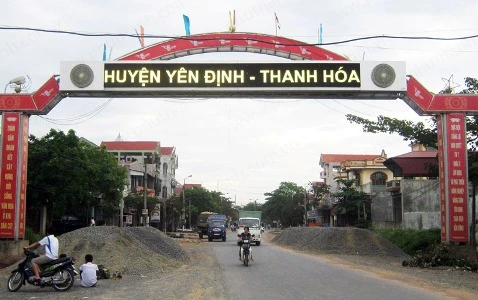 Primer distrito de Thanh Hoa declarado como nuevo campo