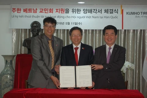 Kumho Tire extiende financiación para actividades de vietnamitas en Sudcorea