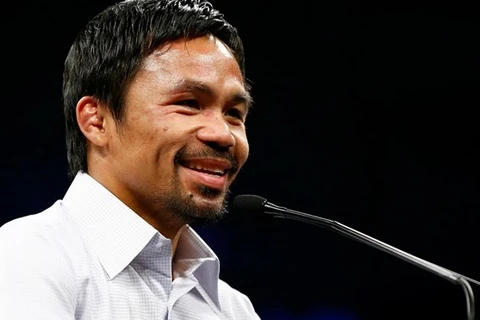 El boxeador filipino Manny Pacquiao (Fuente: Getty Images)