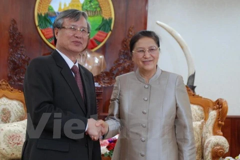 Vietnam y Laos fomentan lazos en labor de inspección partidista