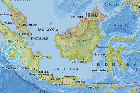 Terremoto de 6,5 grados Richter sacude isla Sumatra en Indonesia