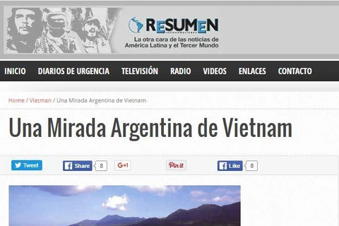 Prensa argentina resalta atracciones turísticas de Vietnam