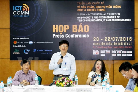 Hanoi acogerá exposición de tecnología de la información y comunicación