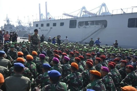 Indonesia y Malasia realizan ejercicio militar conjunto