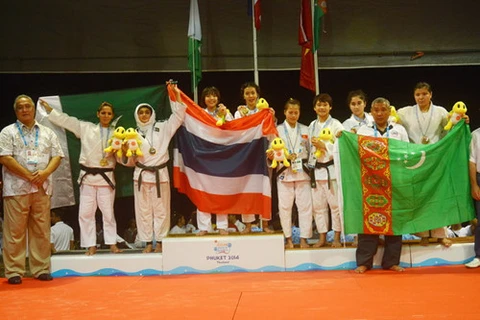 Obtiene Vietnam ocho oros en el campeonato asiático de jiu-jitsu playa