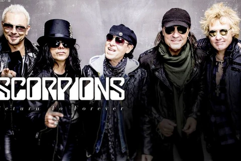 Banda de rock Scorpions actuará en Vietnam