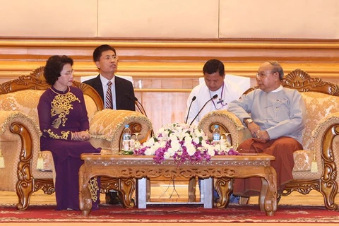 Presidenta del Parlamento de Vietnam ratifica voluntad de promover nexos con Myanmar