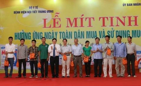 Responde Thanh Hoa al día nacional de uso de la sal yodada