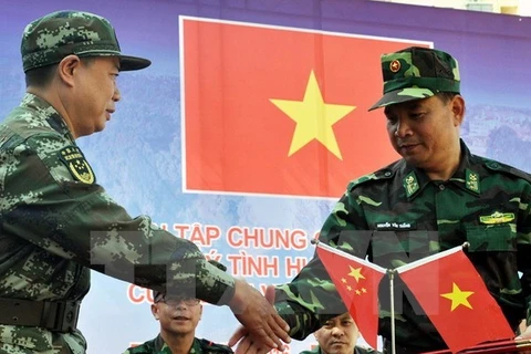 Vietnam y China realizan simulacro contra el terrorismo 