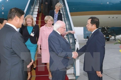 Prensa de Irlanda: Visita del presidente fomentará relaciones con Vietnam