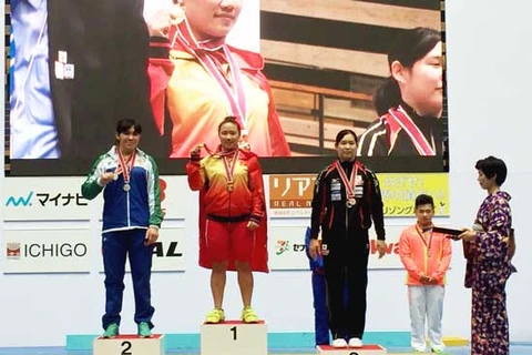 Vietnam cosechó 17 oros en el Campeonato Juvenil de Halterofilia de Asia