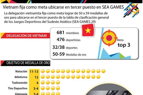 [Infografía] Vietnam fija como meta ubicarse en tercer puesto en SEA GAMES 29
